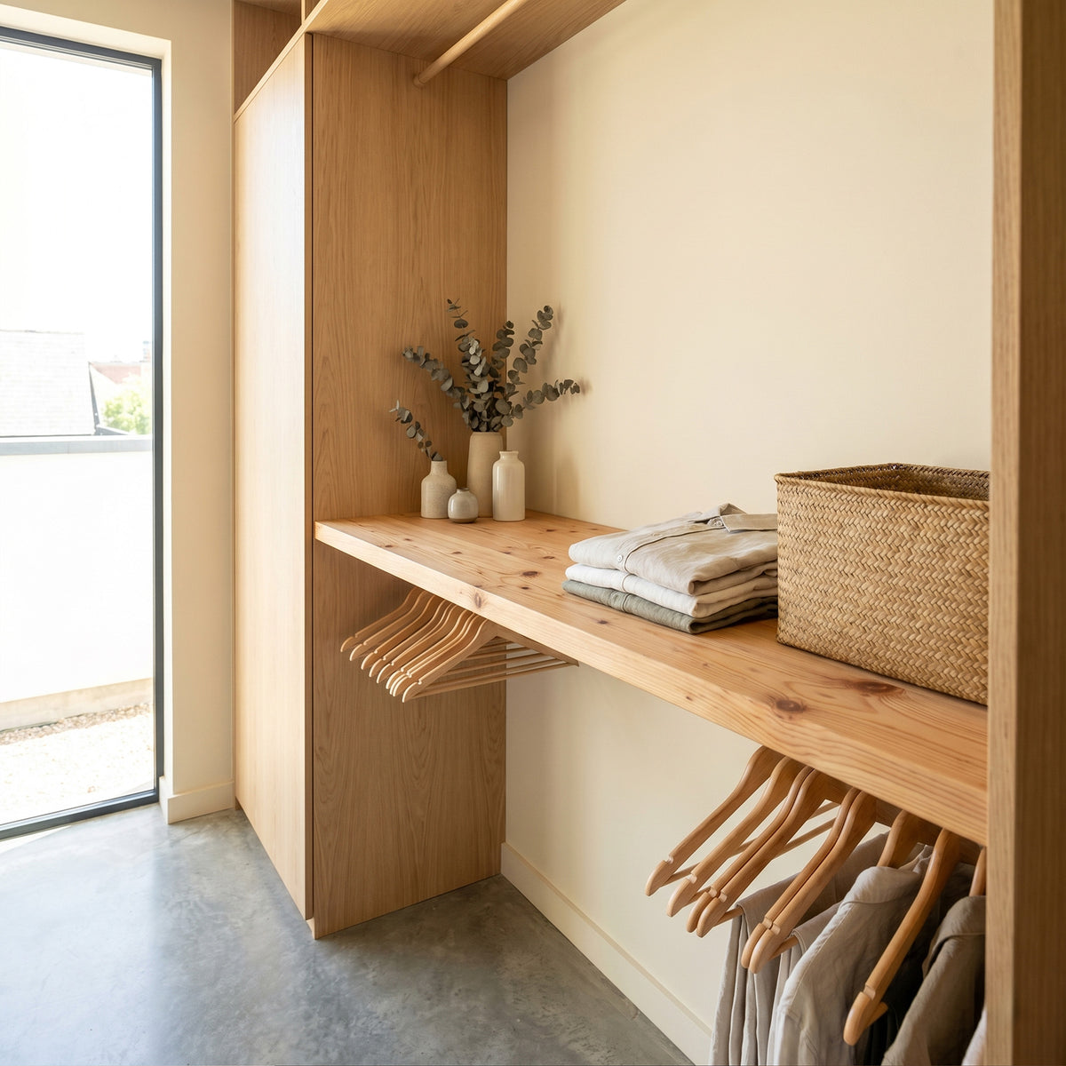 Solid Redwood Pine 18mm Furniture Board, Redwood Pine