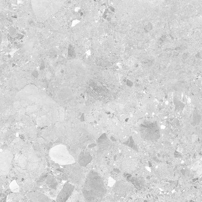 Grey Matt - Terazzia Smooth Porcelain Wall & Floor Tile