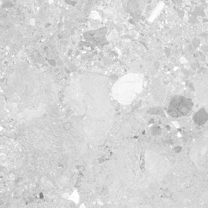 Grey Matt - Terazzia Smooth Porcelain Wall & Floor Tile
