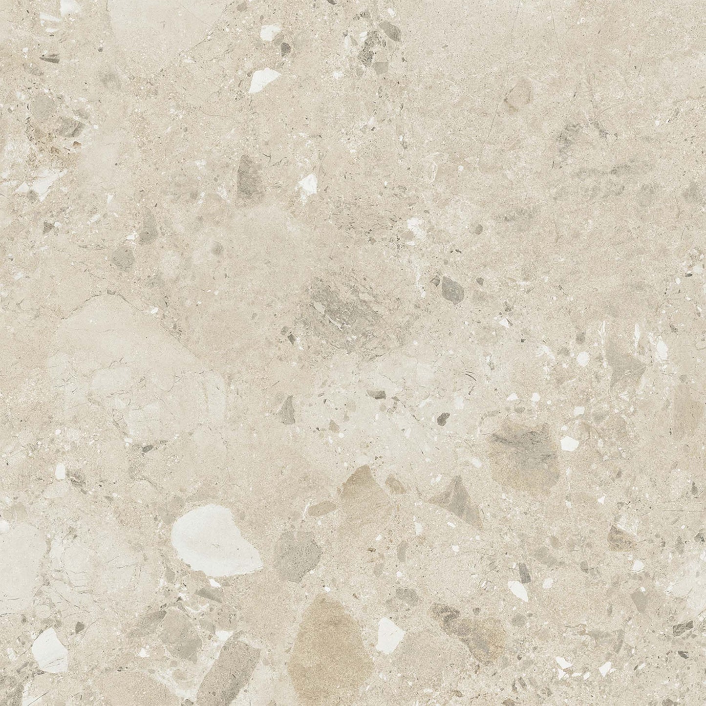 Natural - Terazzia 9mm Matt Tile Sample (P14814)