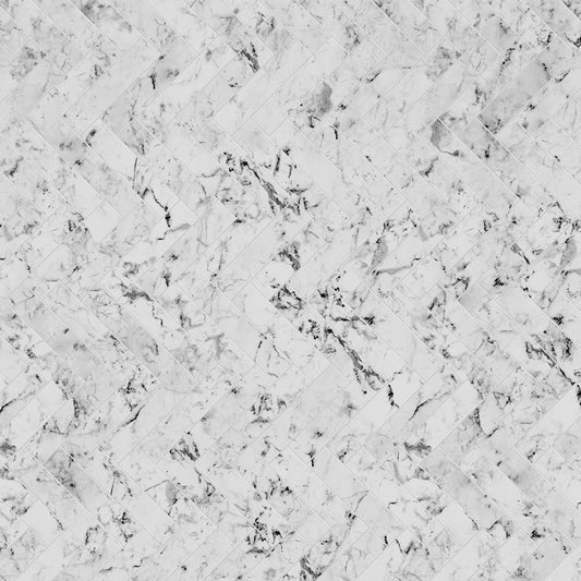 Herringbone Marble - Waterproof Wall Panelling