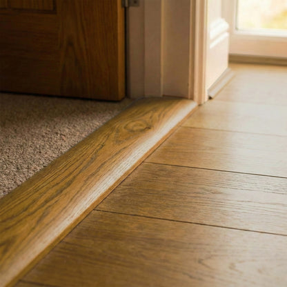 Golden Oak - End Profile Door Bar 990mm (WE18END-Golden)