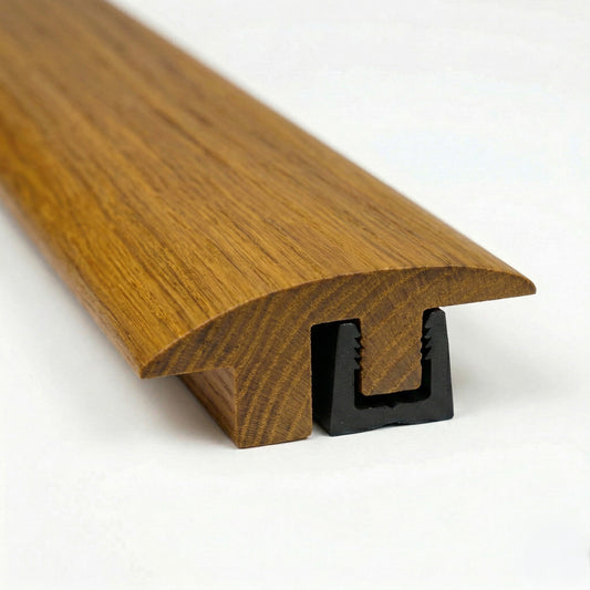 Golden Oak Semi-Ramp Adapting Profile Door Bar 990mm (WRS18SEMI-Golden)