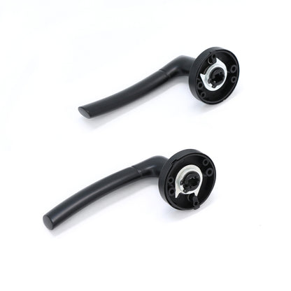Lifestyle Alcor Lever on Round Rose Handle Set - Matt Black (123565)