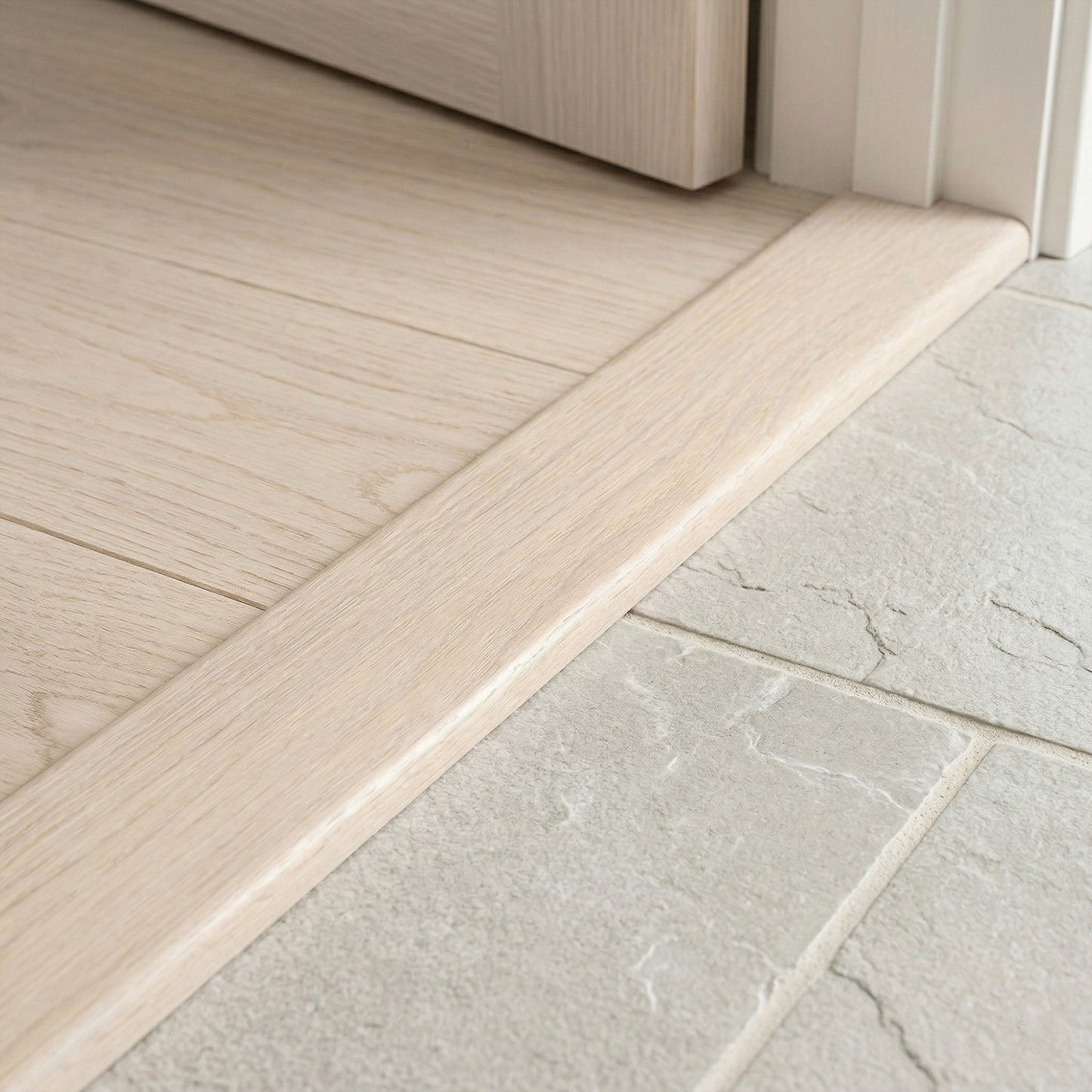 Ivory White - Connecting Profile Door Bar 990mm (WT18TWIN-Ivory)