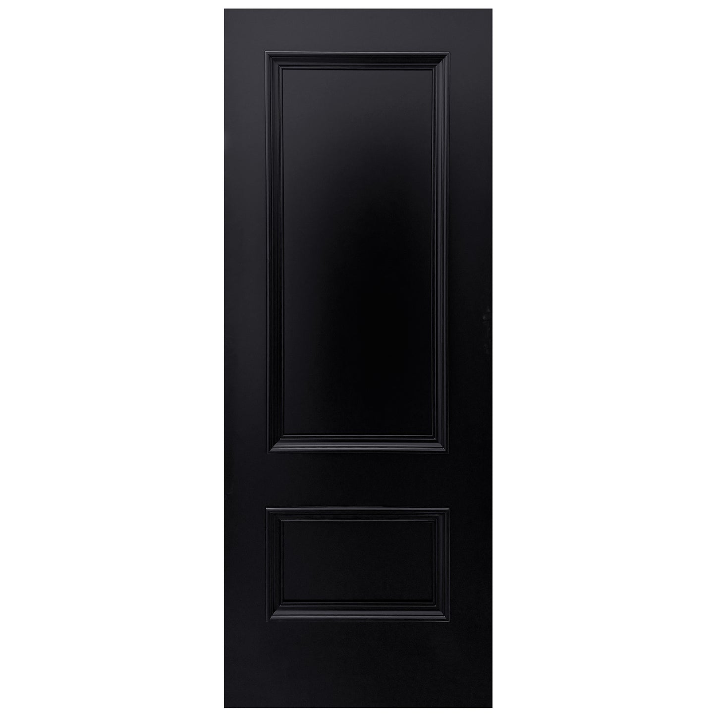 Jet Black Internal Fully Finished Mayfair 2 Panel Fire Door