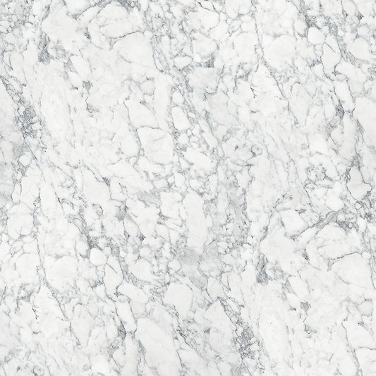 Marmo Bianco - Rounded Edge Laminate Worktop 3000mm x 600mm x 38mm