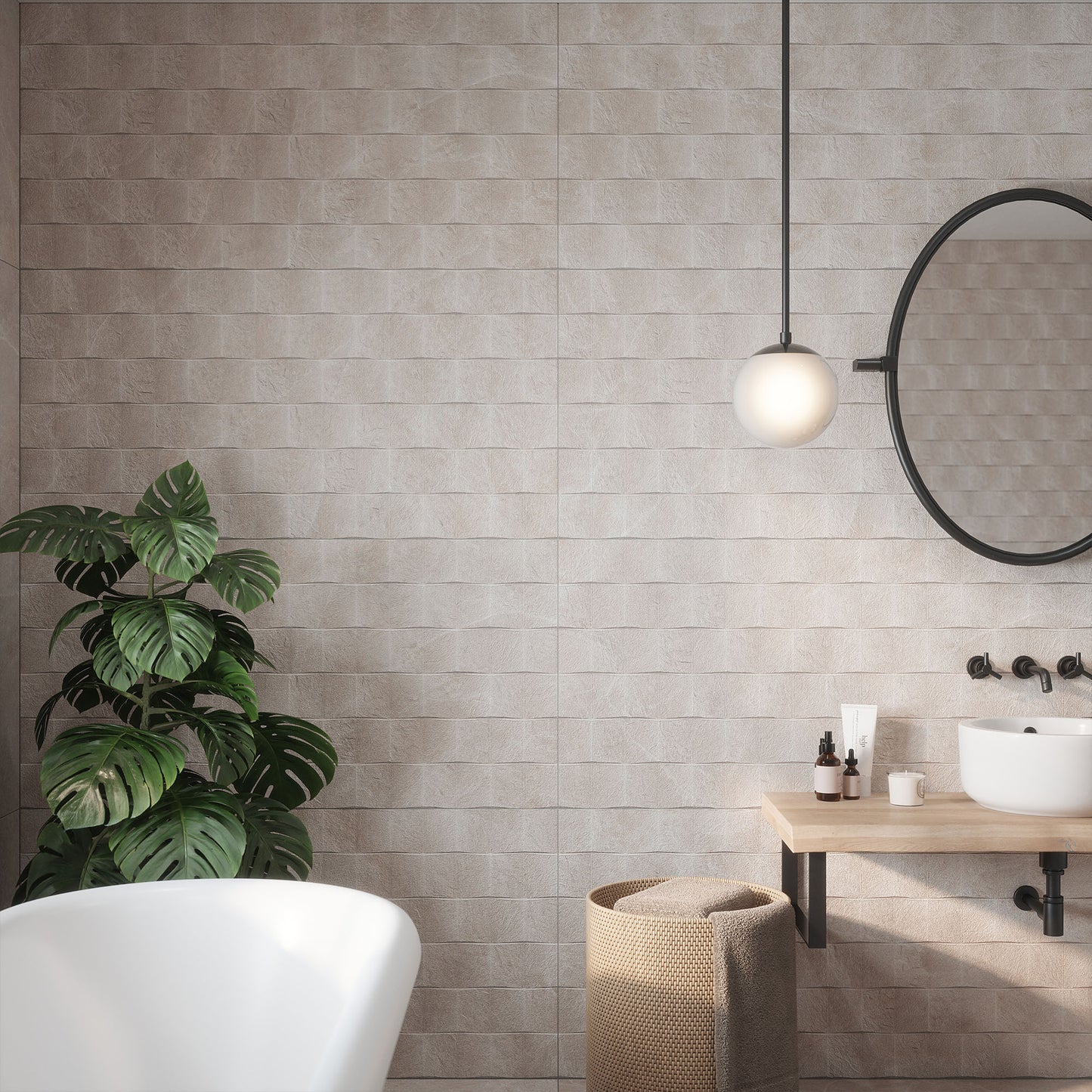 Beige Matt - Palma Smooth Wall & Floor Tile Sample