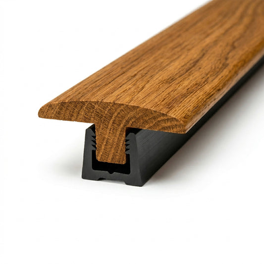 Natural Oiled - Connecting Profile Door Bar 990mm (WT18TWIN-MatL)