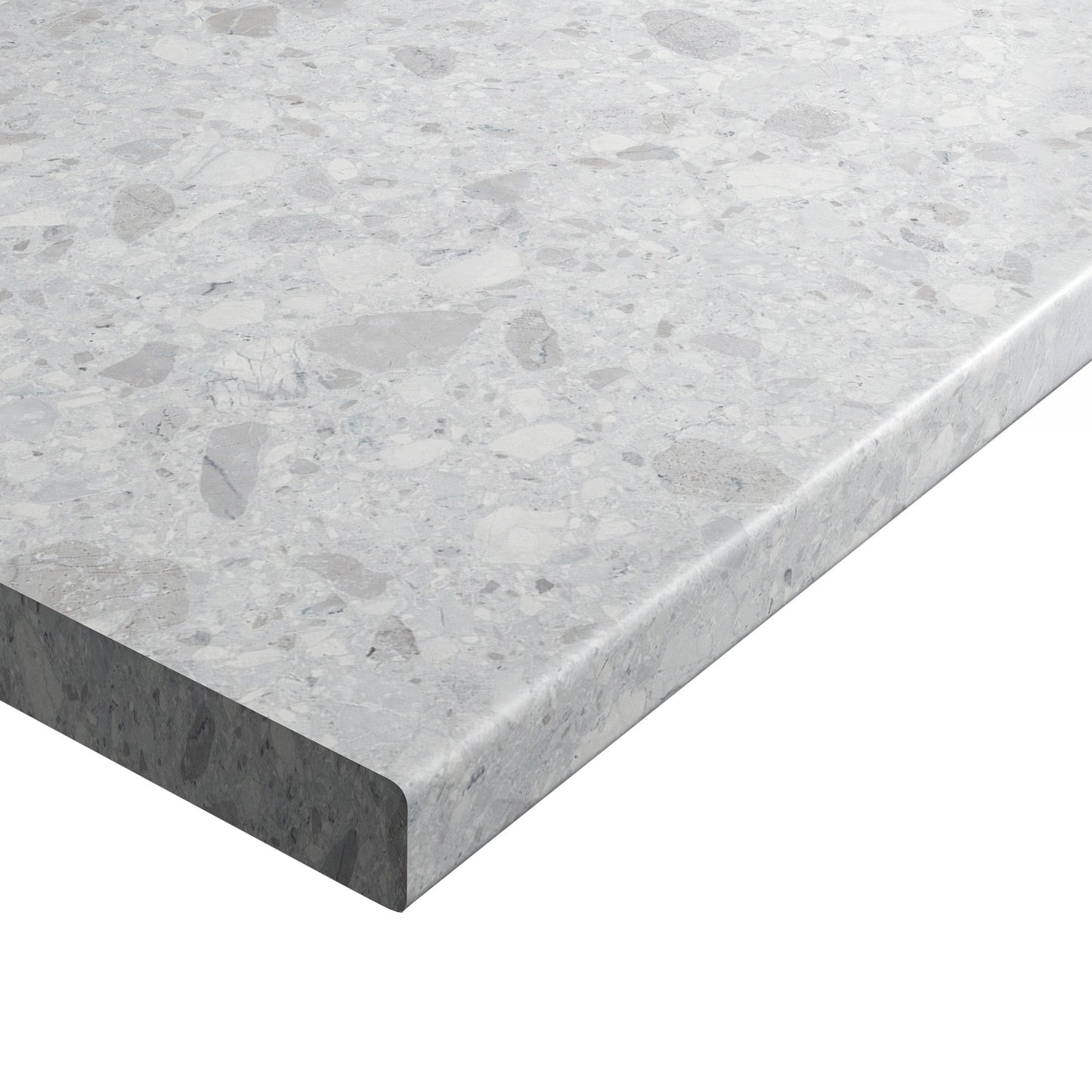 Nuvolento - Rounded Edge Laminate Worktop 3000mm x 600mm x 38mm