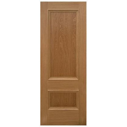 Oak Internal Fully Finished Mayfair 2 Panel Fire Door
