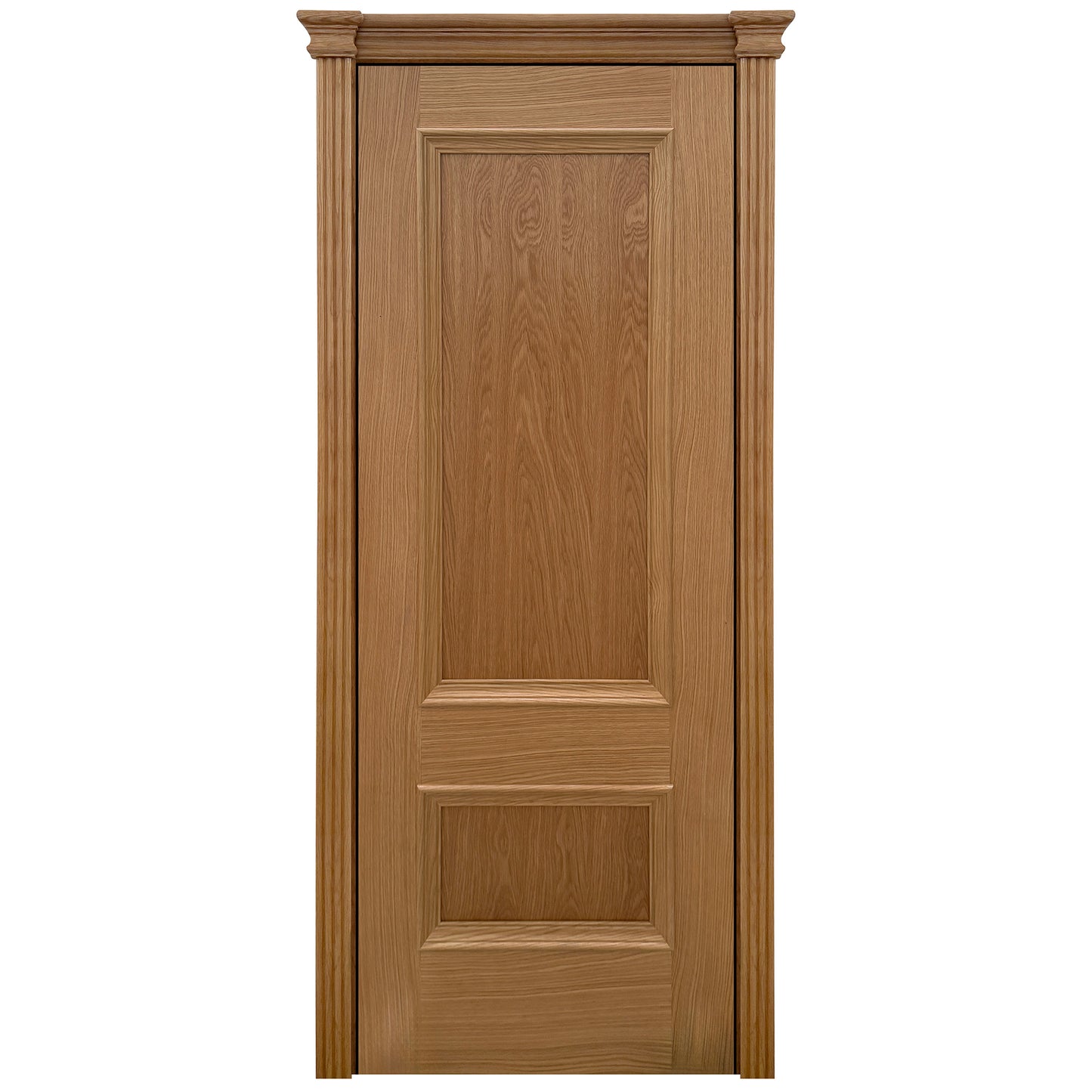 Oak Internal Fully Finished Mayfair 2 Panel Fire Door