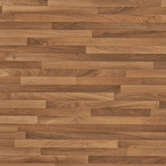 Walnut Block - Rounded Edge Laminate Worktop 3000mm x 600mm x 38mm
