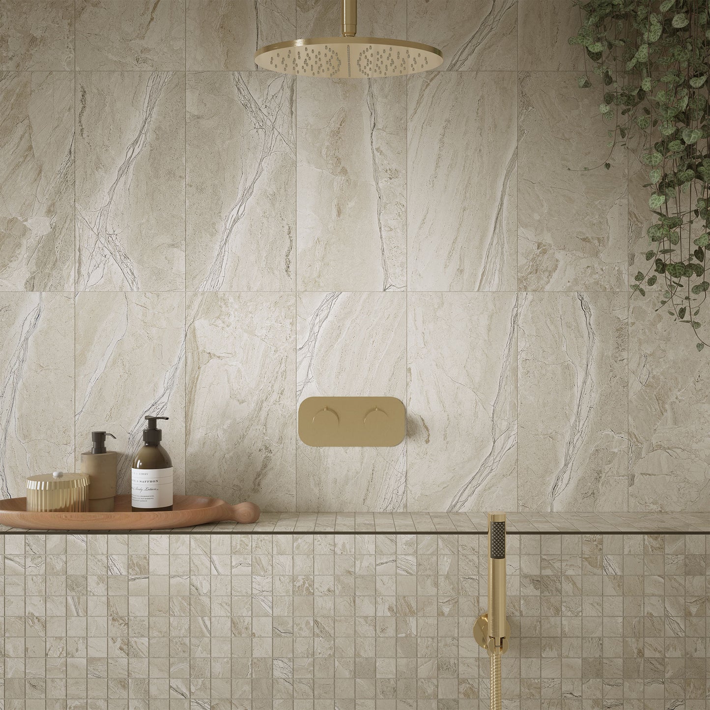 Natural Matt - Origins Smooth Porcelain Mosaic Tiles
