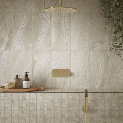 Natural Matt - Origins Smooth Porcelain Mosaic Tiles
