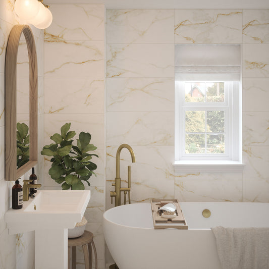 Sterling Matt - Smooth Water Resistant Ceramic Wall Tile