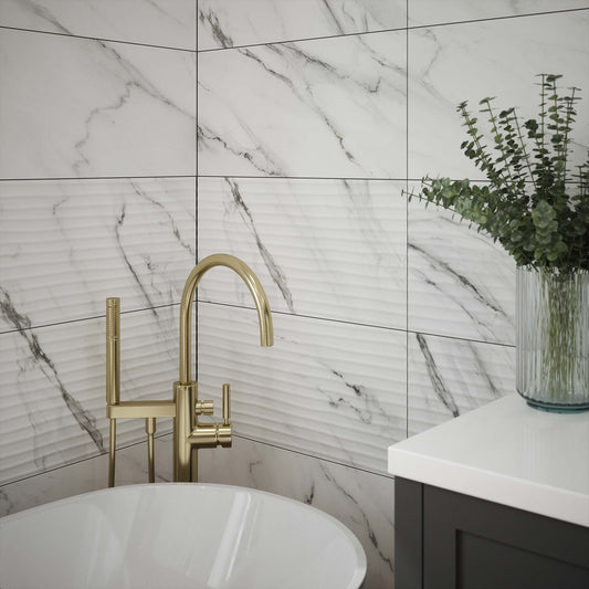 Clarence Matt - Textured Water Resistant Ceramic Wall Tile