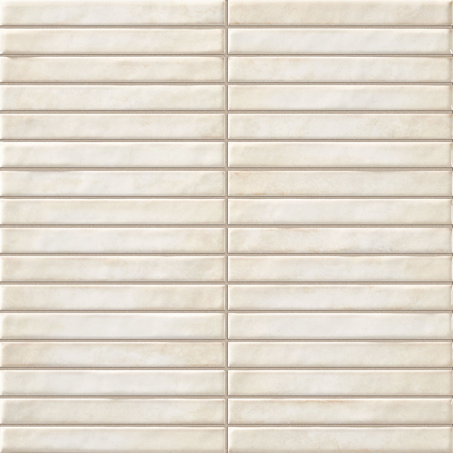 Pearl Gloss - Elara Smooth Linear Ceramic Wall Tile Sample