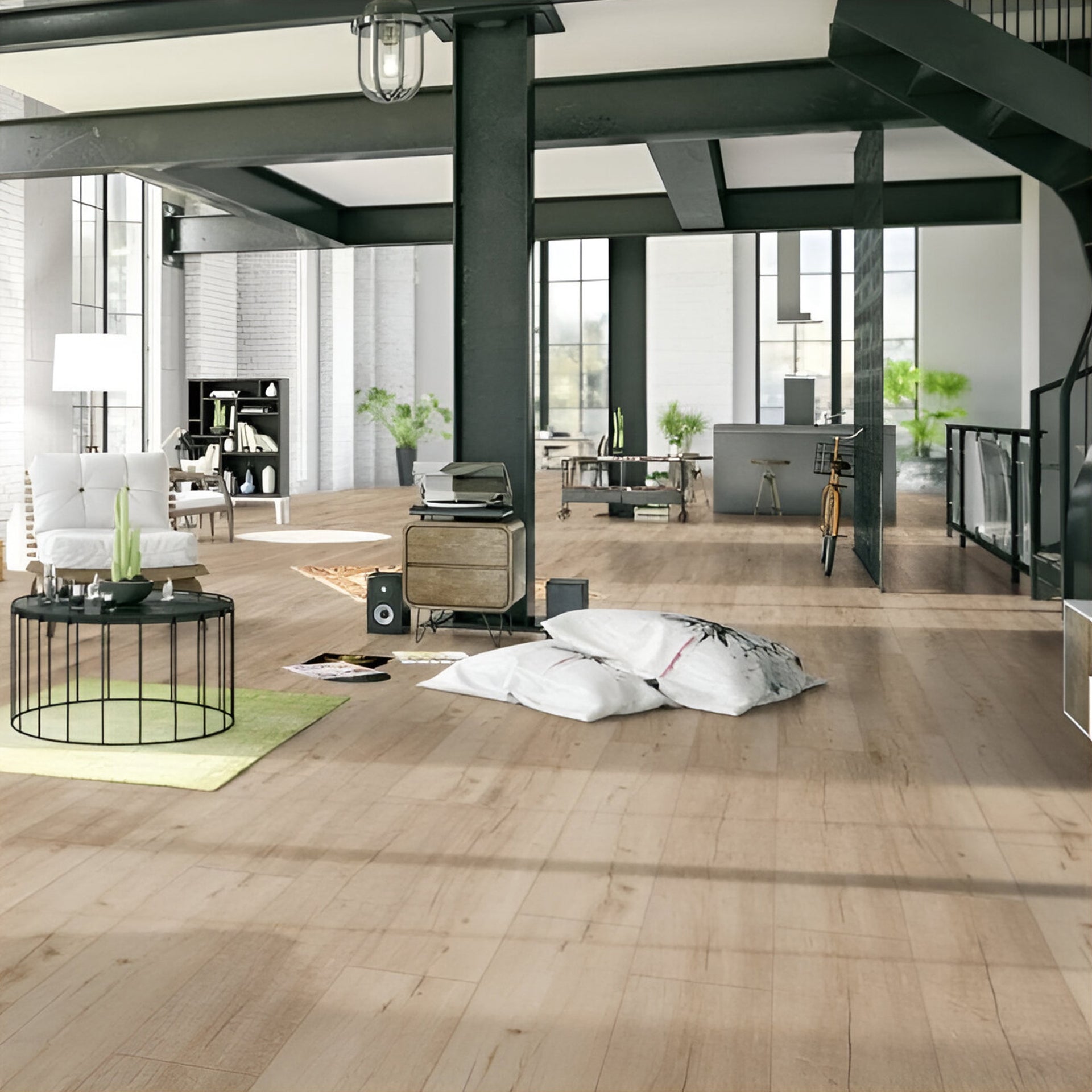 Rip Oak Nature Robusto Villa 12mm Waterproof Laminate Flooring