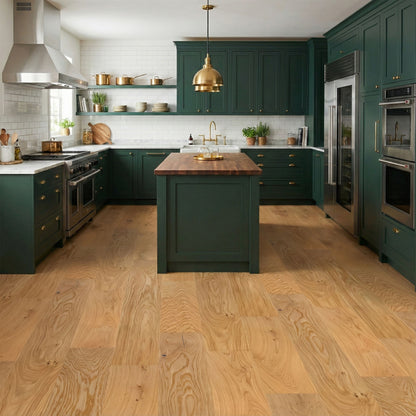 Natural Oak - 14mm Brushed and Oiled Engineered Real Wood Flooring