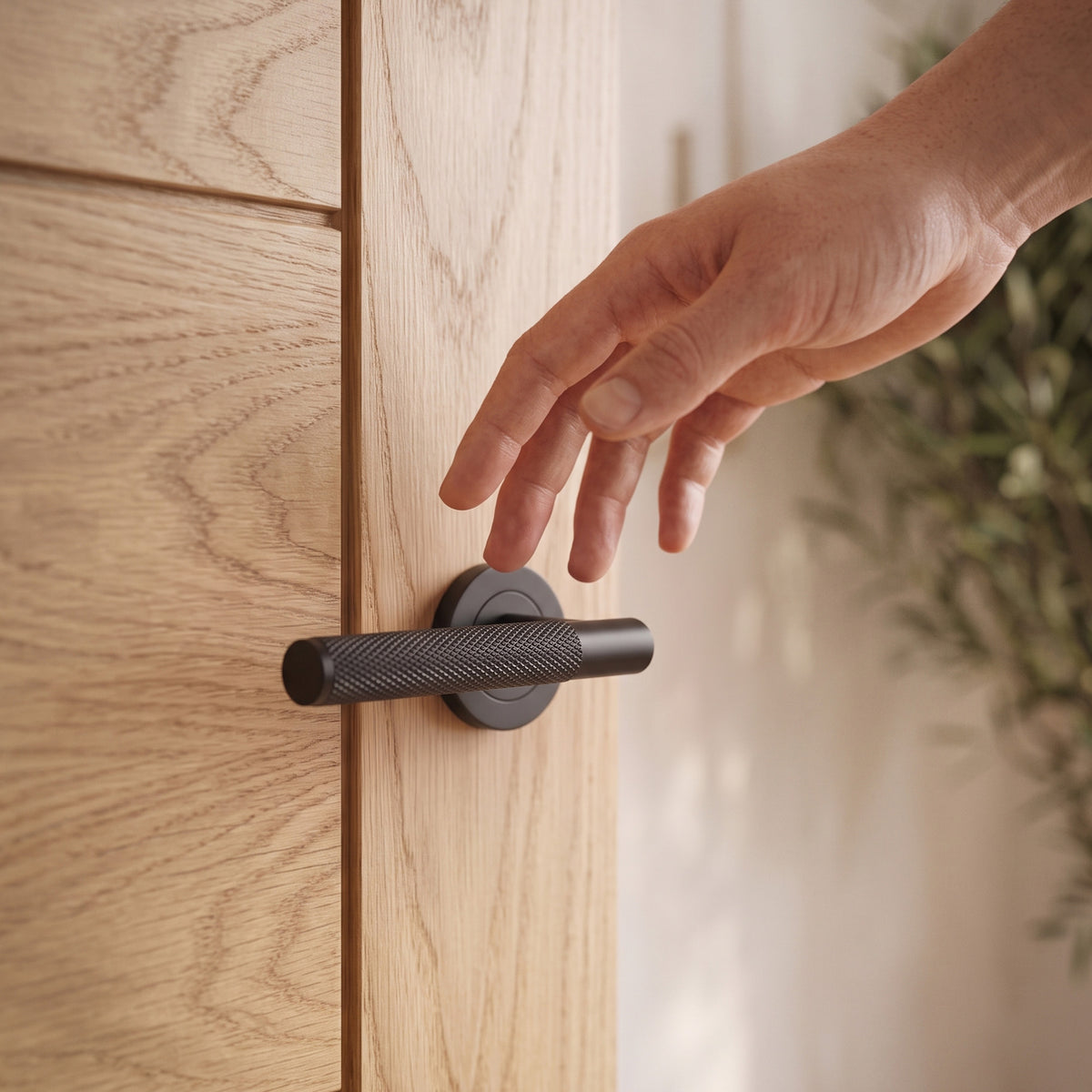 Oak Fully Finished Pedrena 7 Panel FD30 Internal Fire Door