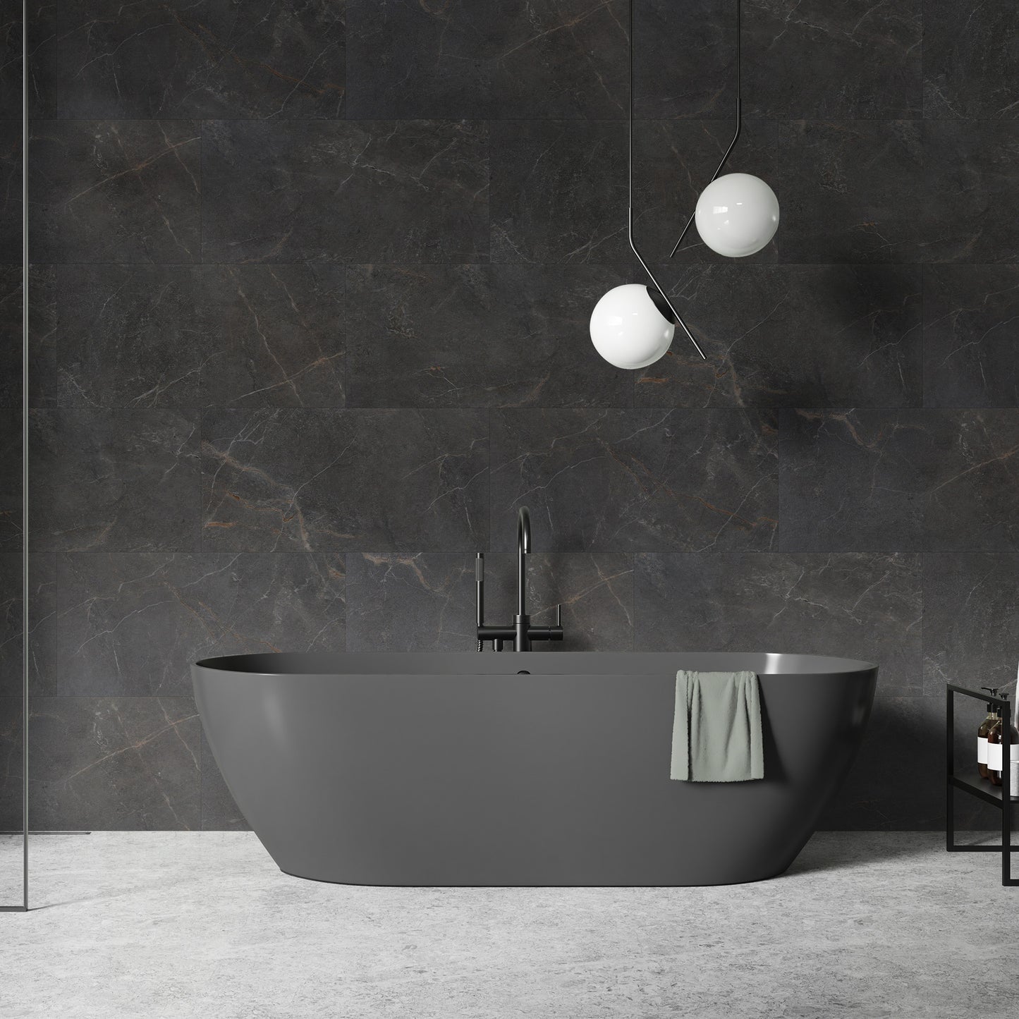 Alberta Stone - Luxe Vision SPC 4mm UV Resistant Coating Wall Panelling (123043)