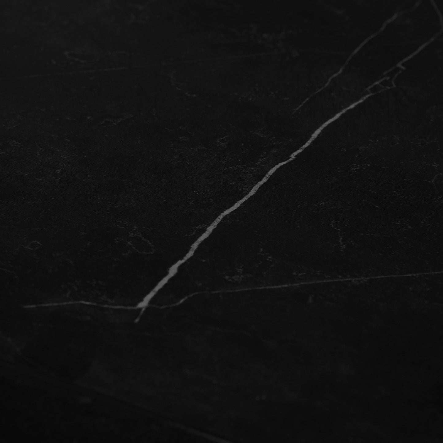 Black Marble - Luxe Vision SPC 4mm UV Resistant Coating Wall Panelling Sample - LT-4011 (SKU-345283)