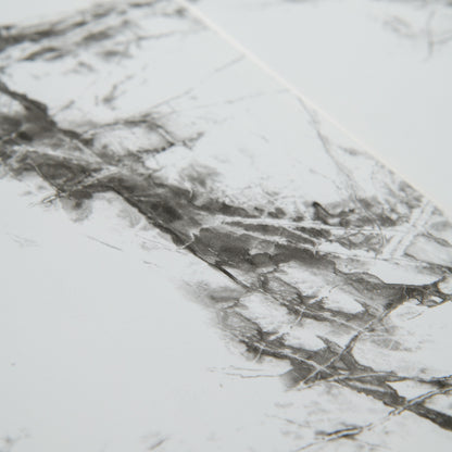 White Marble - Luxe Vision SPC 4mm UV Resistant Coating Wall Panelling (123046)