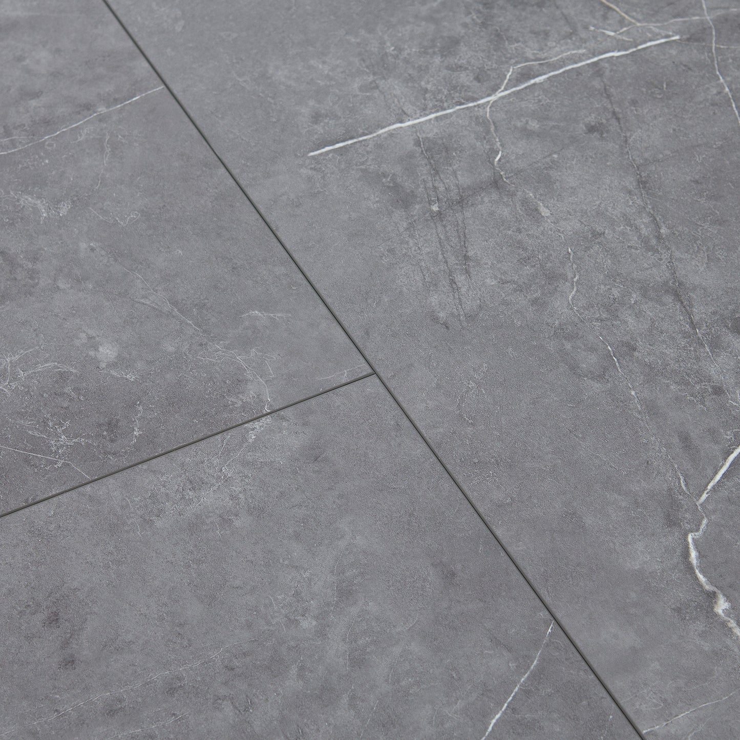 Grey Marble - Luxe Vision SPC 4mm UV Resistant Coating Wall Panelling Sample - LT-4010 (SKU-345285)
