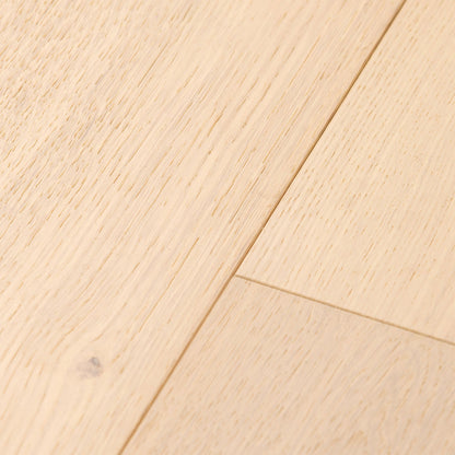 Brushed White Oak - 14mm UV Oiled Engineered Real Wood Flooring (124567)