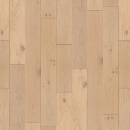 Brushed White Oak - 14mm UV Oiled Engineered Real Wood Flooring (124567)