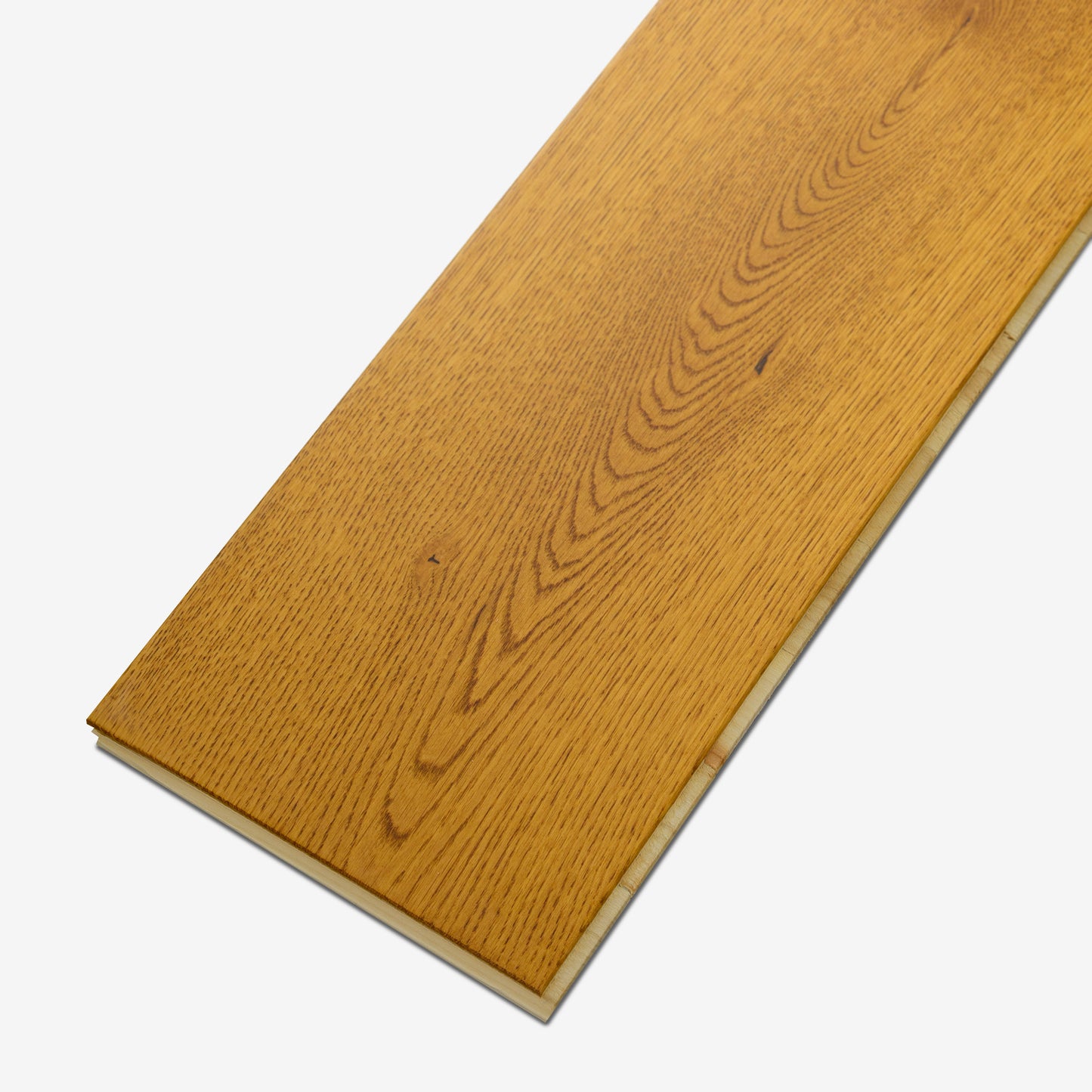 Golden Oak - 14mm Wide UV Lacquered Engineered Real Wood Flooring