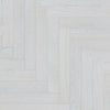 Ivory Oak - Herringbone 14mm UV Lacquered Engineered Real Wood Flooring