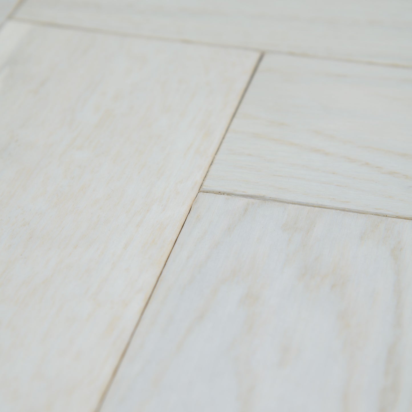 Ivory Oak - Herringbone 14mm UV Lacquered Engineered Real Wood Flooring
