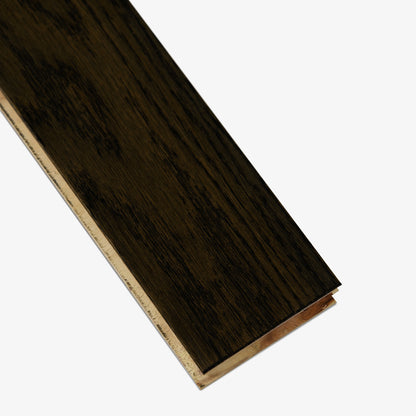 Dark Oak - Herringbone 14mm UV Lacquered Engineered Real Wood Flooring