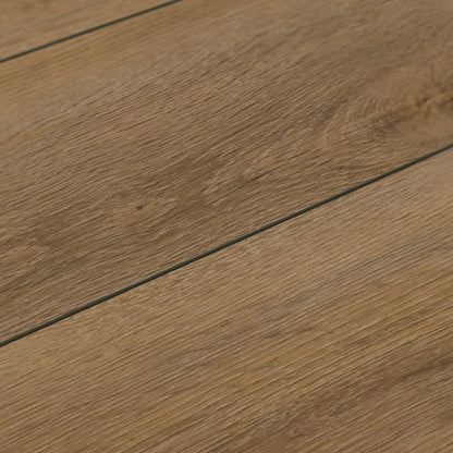 Grand Oak Brown - 12mm Water-Resistant Laminate Flooring (D90222)