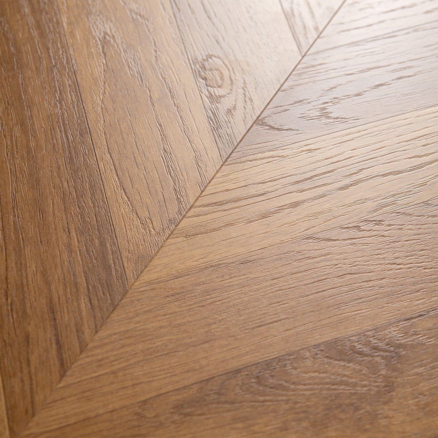 Natural Chevron - Masterpieces Water-Resistant 8mm Matt Laminate Flooring