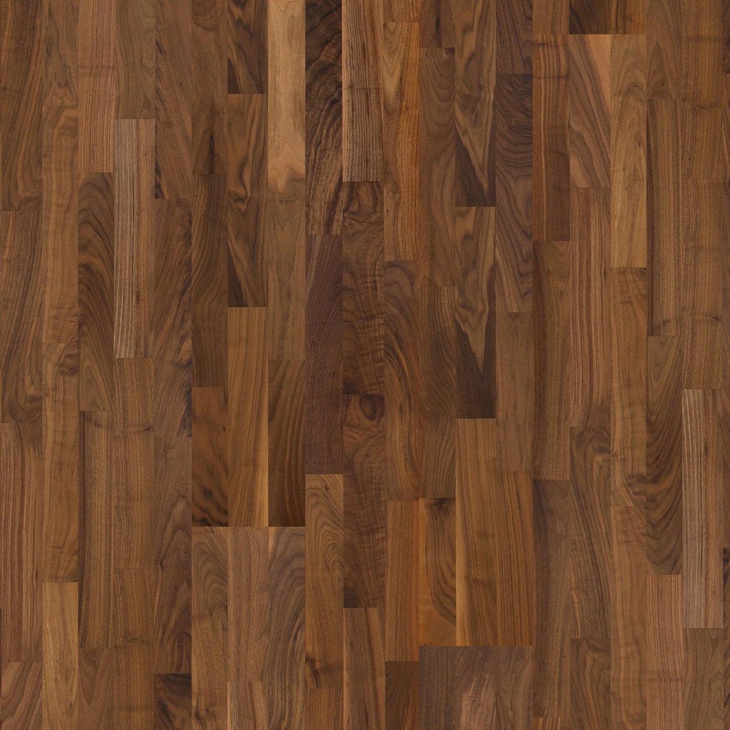 American Walnut - 13mm 3-Strip Engineered Real Wood Flooring (LIBEWAL13x210)