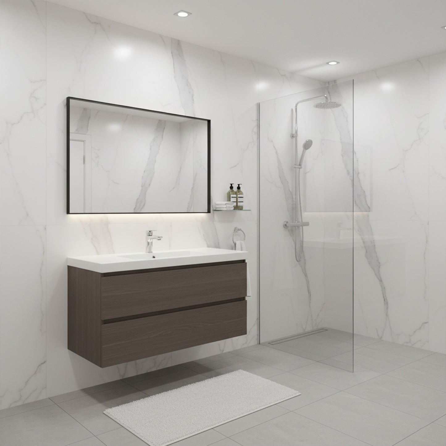 Calcatta marble - 10mm Gloss Sample (SP3)