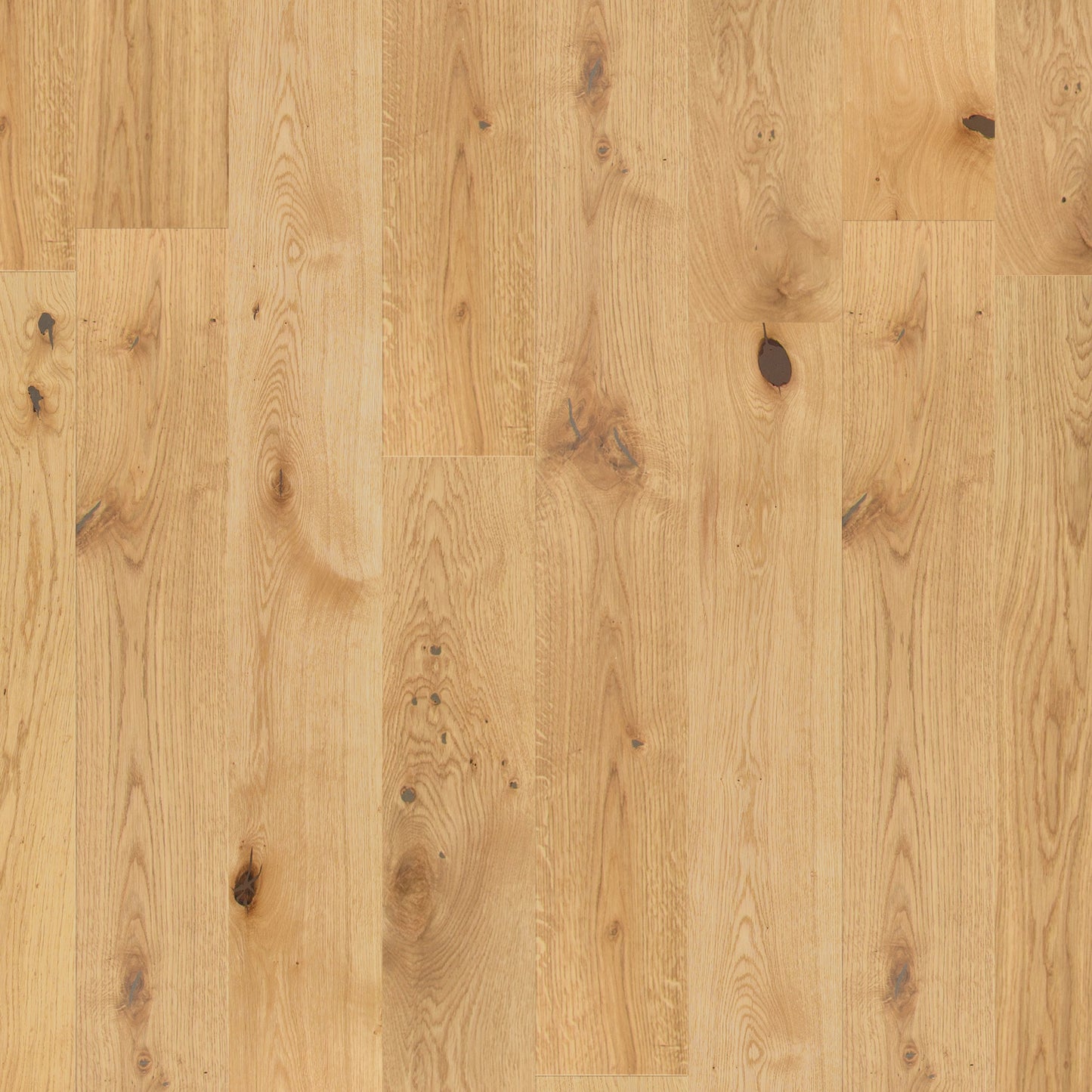 Natural Oak - 14x194x2430mm Light Brushed 5G Click Engineered Real Wood Flooring (EOCL14x194NAT)