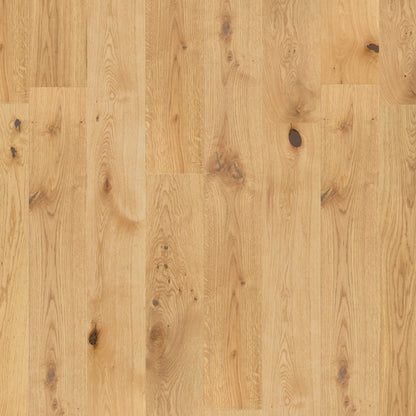 Natural Oak - 14x194x2430mm Light Brushed 5G Click Engineered Real Wood Flooring (EOCL14x194NAT)