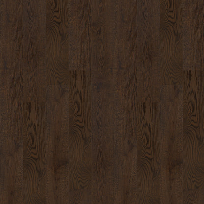 Brown Oak - 14x234x2430mm Light Brushed 5G Click Engineered Real Wood Flooring (EOCL14x234BRO)