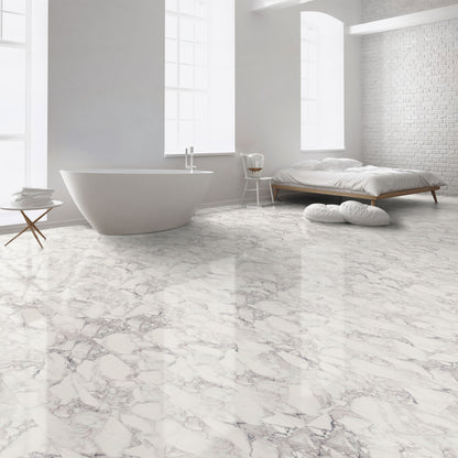 Arabescato - Aqua Pro 8.5mm High Gloss Wide Laminate Flooring