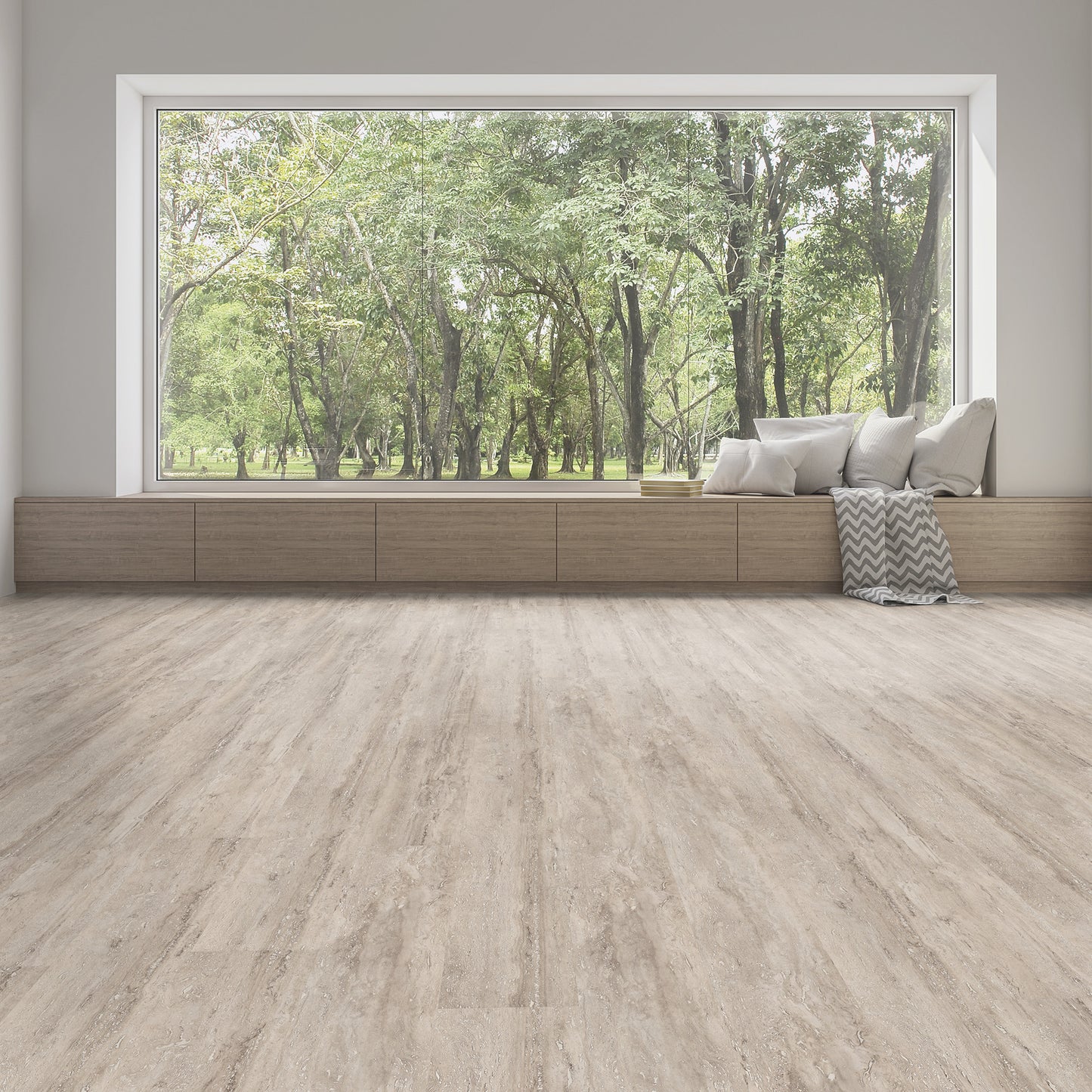Travertin Macari - Aqua Pro 8.5mm High Gloss Wide Laminate Flooring
