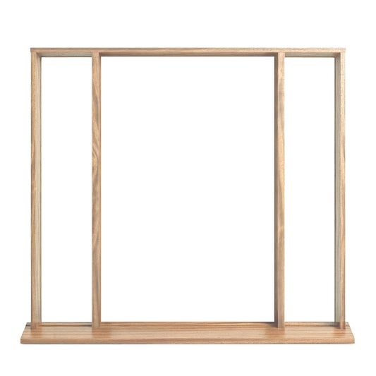 Hardwood External Unfinished Timber Sidelight Door Frame and Cill