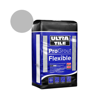 Silver Grey - Ultra ProGrout 3kg Flexible Wall &amp; Flooring Grout