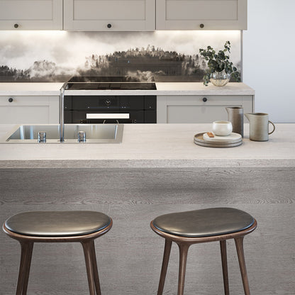 Silver Oak - Rounded Edge Laminate Worktop 3000mm x 600mm x 38mm