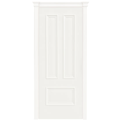 White Internal Fully Finished Belgravia 3 Panel Door