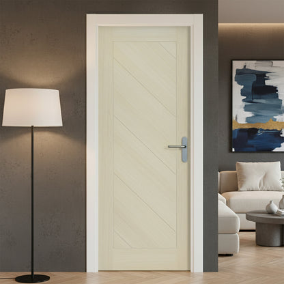 Blonde Oak Internal Fully Finished Endure Laminate Stockholm FD30 Fire Door (122004)