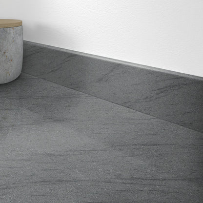 Silver Granite - Rounded Edge Upstand 3000mm